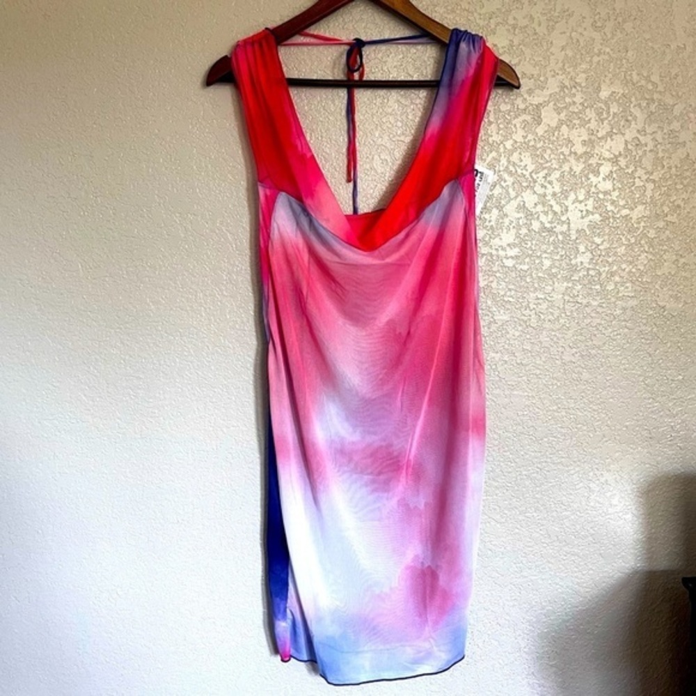 Gabrielle Union Swimsuit Cover Up Tie Dye Women’s Size Medium